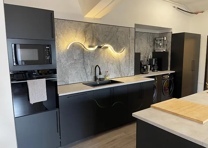 Апартаменты The Onyx Glow- 99m2 Designer Loft Любляна