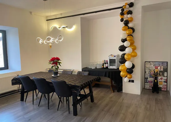 The Onyx Glow- 99m2 Designer Loft * Любляна